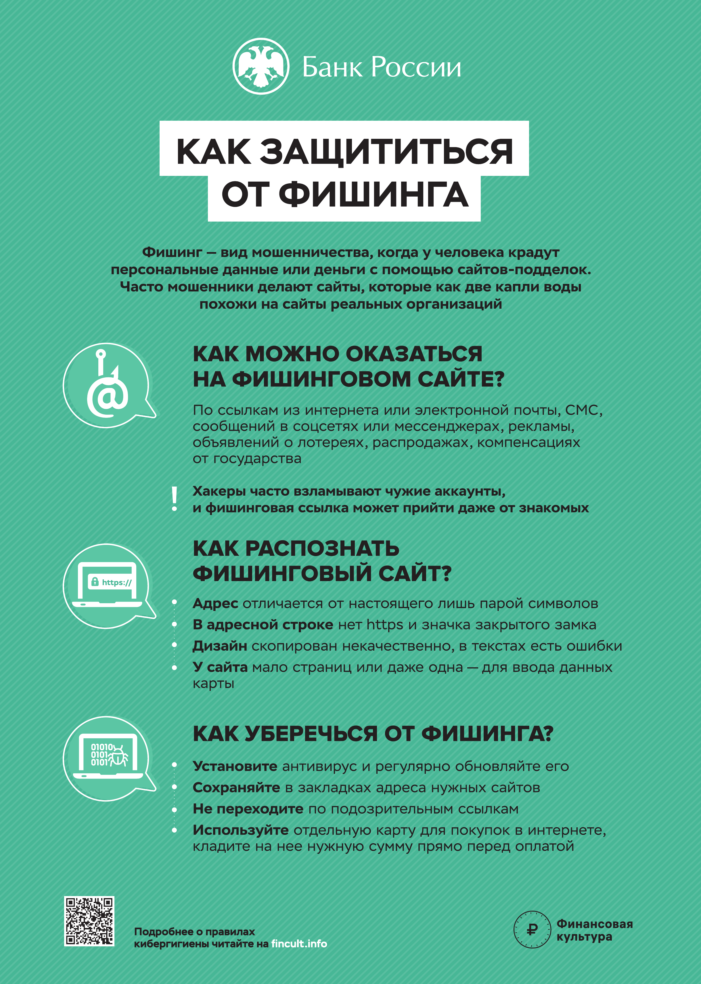 как защититься от фишинга